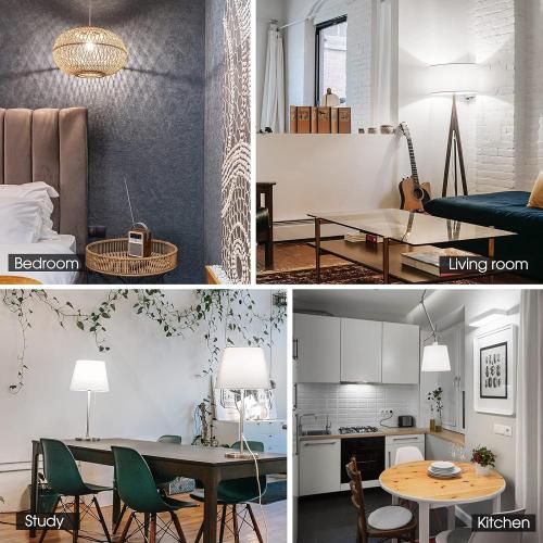 Energetic 24-Pack A19 LED Light Bulb, 60 Watt Equivalent, Daylight 5000K, E26 Medium Base, Non-Dimmable LED Light Bulb, ETL Listed