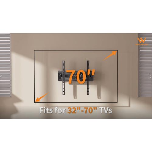IWORKBOARD Full Motion Swivel Tilt TV Wall Mount Bracket for 65 55 50 TVs
