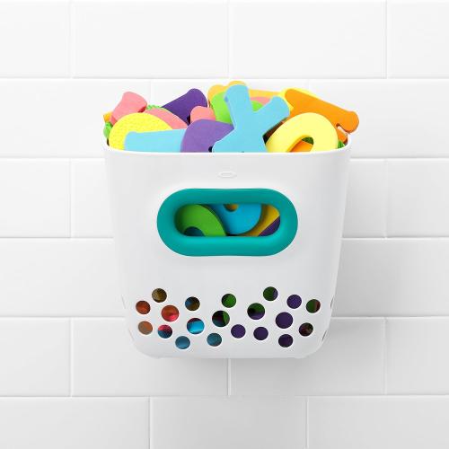 OXO Tot Bath Toy Bin, Teal