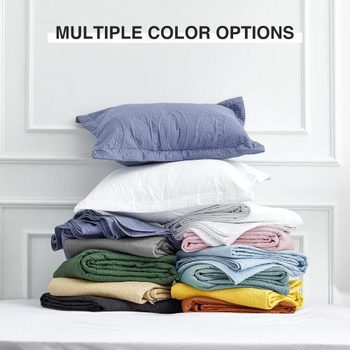 Love's cabin King Size Quilt Set White Bedspreads - Soft Bed Summer Lightweight Bedspread Comforter - Modern Style Coin Pattern Coverlet for All Season - 3 Pieces (1 Quilt, 2 Pillow Shams)