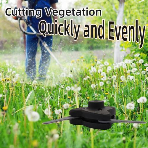 Quintillus H01 Weed Eater Blades for Gas Powered Weed Eater String Trimmer Head 3-Blade Universal Trimmer Head Attachment for Weedeater Grass Head for Weed Wacker Blade Replacement for Weed Warrior
