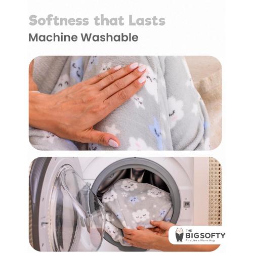 Sze S The Big Softy Adult Onesies for Women, Fleece Onesie PJs for Women, Teens, Funny Adult Onesie Pajamas, Cute One Piece Pajamas