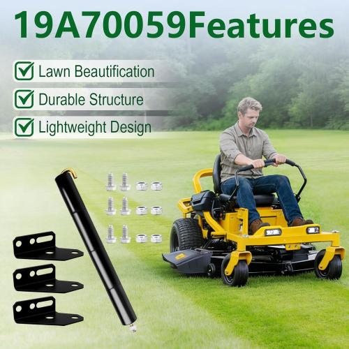19A70059 Lawn Striping Kit Compatible with 50-60 Cub Cadet and Troy-Bilt Mustang Series Zero Turn Mowers