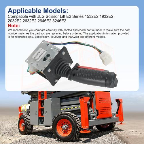 Joystick Controller 1600295 JLG1600295 Compatible with Scissor Lift E2 1532E2 1932E2 2032E2 2632E2 2646E2 3246E2