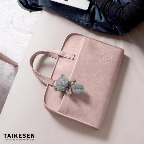 Protective Sleeve Case Bag Compatible with MacBook Pro 16 Inch, 15.6 inch, HP, Dell, Acer Aspire, Asus Notebook, Computer Bag with Shoulder Strap,Pocket,Handle, Pink