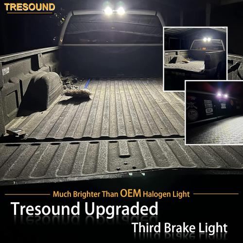 Tresound LED Third 3rd Brake Light for 1999-2007 Chevy Silverado GMC Sierra 1500 2500 3500 HD Classic, Rear Cargo Lamp High Mount Stop light