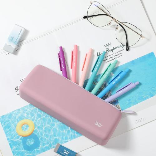 Mr. Pen- Silicone Pencil Case Pouch, Dusty Pink