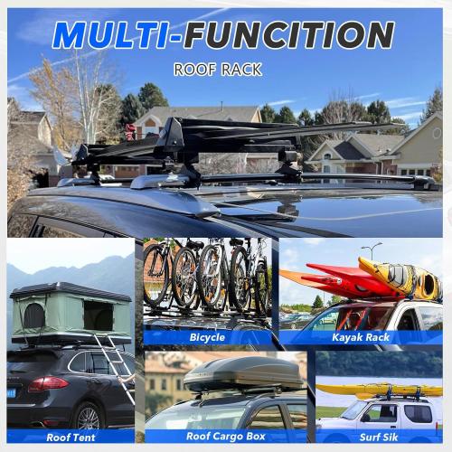 Roof Rack Cross Bar 2010-2023 Compatible with Lexus GX460 Crossbars OE Style #PT278-60091