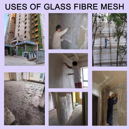 Heavy-Duty Fiberglass Mesh Roll Plastering Mesh Stucco Fibreglass Reinforcing Mesh for Wall Plastering Rendering Tiling Gypsum Seam Repair Large Size 160g/m²(Size:50cmx100m(1.6ft x 328ft))