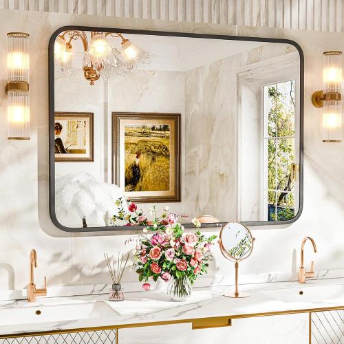 22×30 Bathroom Mirror for Wall, Modern Bathroom Vanity Mirror
