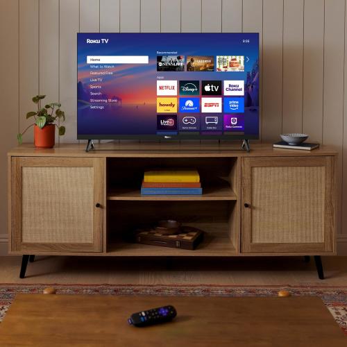 Roku Smart TV 2025 – 32-Inch Select Series, 1080p Full HD TV – Roku TV with Voice Remote – Flat Screen LED Television with Wi-Fi for Streaming Live Local News, Sports, Family Entertainment