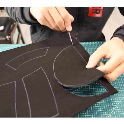 OISAKLD EVA Foam 2mm-10mm 13.7×39 Craft Foam Sheet 74 kg/m³ Cosplay Foam for Craft Model Cosplay 2mm