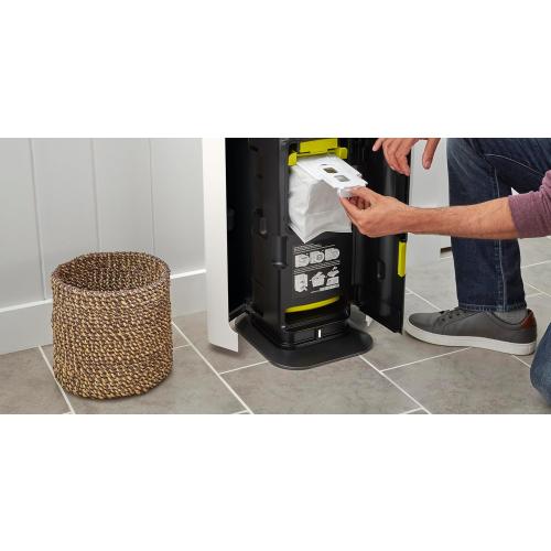 LG CordZero A931 - Cordless Stick Vacuum Cleaner with Auto-Empty Base, 60 Minute Runtime, Rechargeable Battery, Dual Floor Max Nozzle, Lightweight, Powerful Cleaning for Carpet, Hardwood, Pet Hair