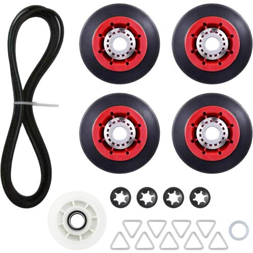 4392067 Dryer Maintenance Kit Replacement For Whirlpool Duet GEW9250PW1 WED9400SW2, Duet WED9200SQ0 WED8300SW2, WED9400SW2 WED8300SW2 WED8600YW0 WED8200YW0, Maytag MEDE500VW1 MEDE300VW1 MEDC215EW1