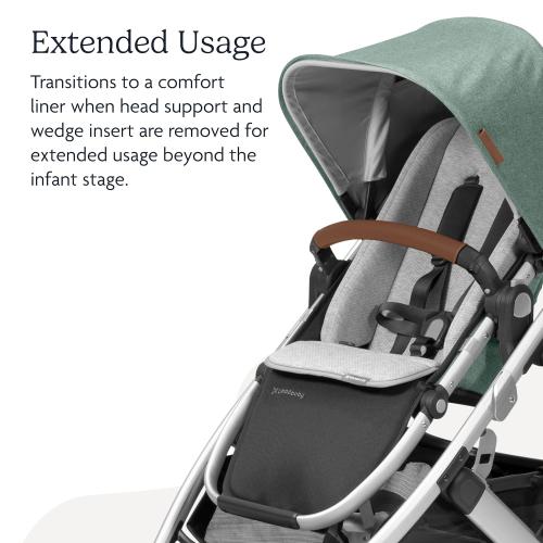 UPPAbaby Infant Snug Seat / Compatible with Vista and Cruz Strollers / 2 in 1 Newborn to Toddler Comfort Insert