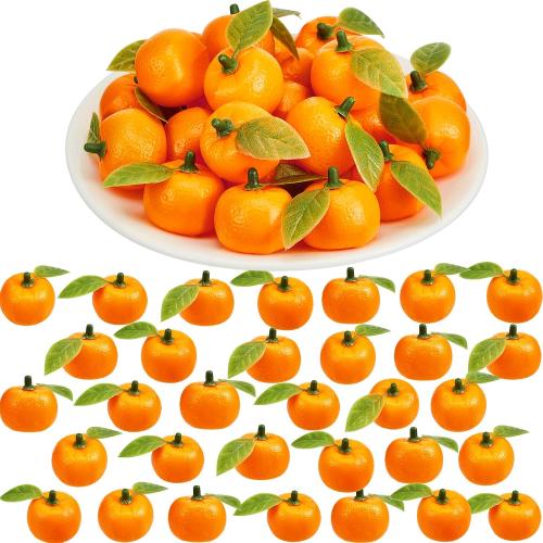 Juexica 48 Pcs Little Cutie Baby Shower Decorations Neutral Fake Orange