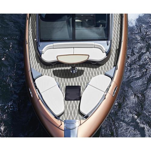Boat Flooring Eva Foam Decking Marine Non-Slip Self-Adhesive Flooring for Motorboat Fishing Boat RV Yacht Kayak Swimming Pool 110.2''/102.3''/94.5''/86.6''/59''/X37.4''