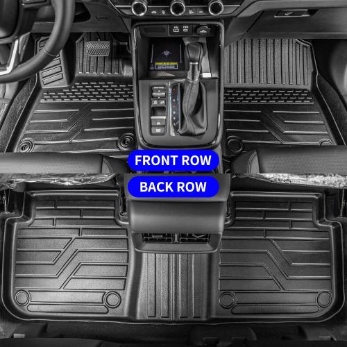 Rongtaod Floor Mats Compatible with 2023 2024 2025 2026 Honda CRV Trunk Liner Cargo Liner Cargo Mat Back Seat Cover Protector CR-V Accessories (Fit Lower Deck,Backrest Mats Trunk Mat Floor Mats)