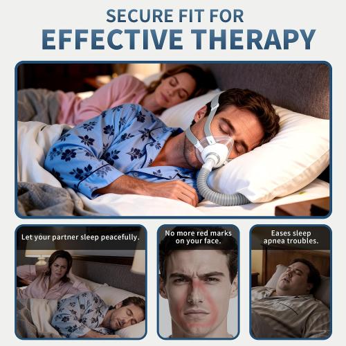 2 Packs Replacement Cushion Compatible with ResMed AirFit F20 Large, F20 Full Face CPAP Mask Cushion Supplies, Covers Nose and Mouth (2)