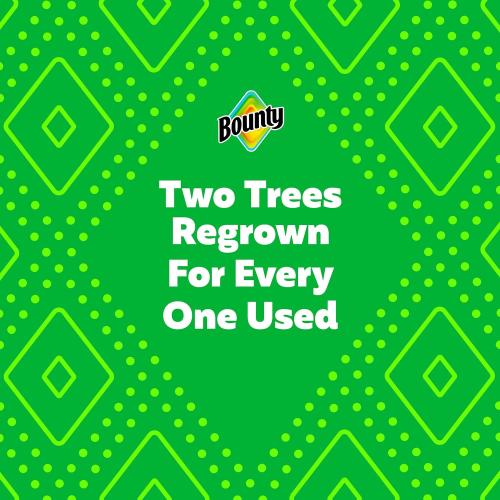 4 Pack Bounty Select-A-Size Paper Towels, White, 2 Triple Rolls = 6 Regular Rolls