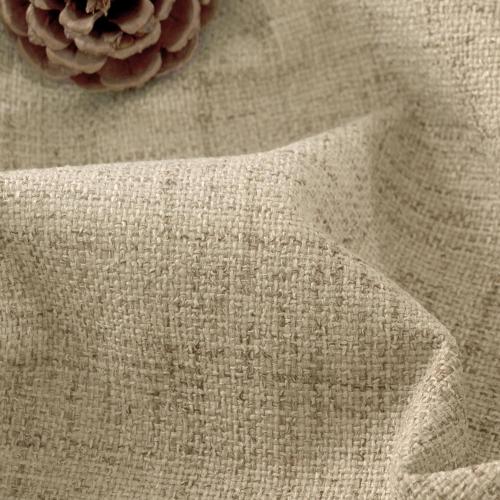 Faux 100% Blackout Curtains for Bedroom 63 Inch Length 2 Panels, Thermal Insulated Total Light Blocking Noise Reducing Linen Window Curtains for Nursery, Bronze Grommet, Each 52 Wide, Burlap