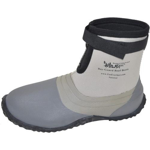 ForEverlast Ray-Guard Reef Wading & Fishing Boots-Hard Soled Vulcanized Rubber Bottom- Lightweight & Waterproof-Unisex-Adults