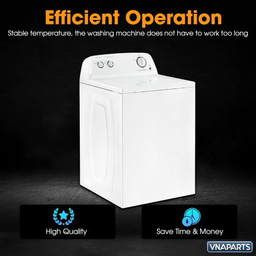 For Whirlpool WTW5000DW0 WTW5000DW1 WTW5000DW3 WTW5000DW2 Washer Suspension Rod (4PCS) Replaces For Maytag MVWX655DW1 MVWC565FW2 MVWC565FW0 MVWC565FW1 MVWC555DW1 MVWX655DW0 MVWX655DW2 | 23.3in