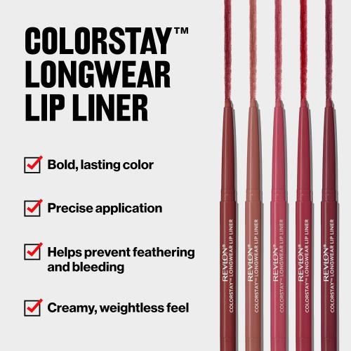 Revlon ColorStay Longwear Lip Liner, 630 Nude, 0.01 oz