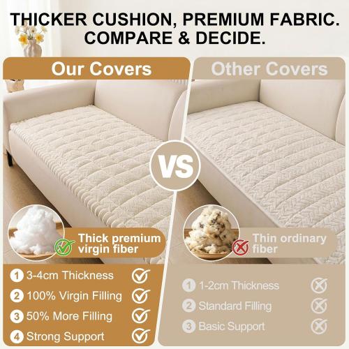Smiry Couch Cover for Dogs, Non Slip Fuzzy Pet Sofa Covers Washable | Sofa Slipcovers for 2-3 Cushion Couch, Soft Thick Furniture Protector for Cats Dogs, Against Fur, Dirt, Scratch (27.6x59)