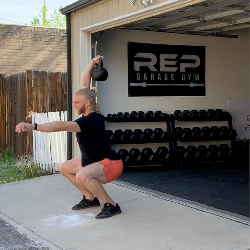 REP Fitness Kettlebell Set and Singles, 12 kg/26 lb Weight Range, Cast Iron, Strength Exercise Training, Home Gym, Power Workout Equipment, Free Weights, Dumbbell Alternative