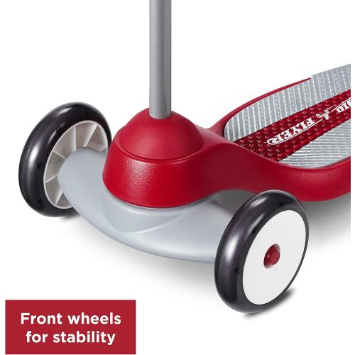 Radio Flyer, My First Scooter for ages 2-5, Toddler Scooters with three wheels and wide deck for stability (Amazon Exclusive)