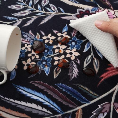 Vibrant Tree of Life-Patterned Vintage Washable Rugs Non Slip Low Pile Small Carpet for Bedroom Bedside Kids Room Office Dining Room, Black