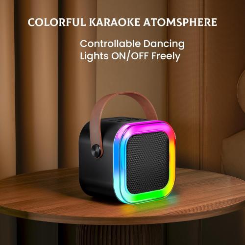Mini Karaoke Machine for Kids, 2026 TOP Toys Easter Birthday Gifts Ideas for Girls Ages 4, 5, 6, 7, 8, 9, 10, 12  Years Old, Portable MP3 Player with 2 Wireless Mics for Family Home Party