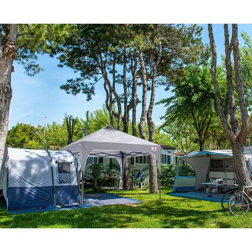 Size 10x10 Color Grey ABCCANOPY Outdoor Pop up Canopy Tent, 10x10 Instant Portable Canopy for Camping, Beach, Backyard,Gray