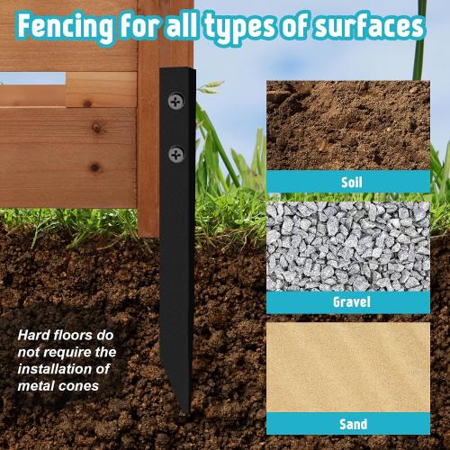 Air Conditioner Fence,Wooden Privacy Fence,3 Panels 48 Lx48 Wx39 H,Wood Compost bin,Suitable for Outdoor Trash Cans,AC, Pool Equipment Enclosures
