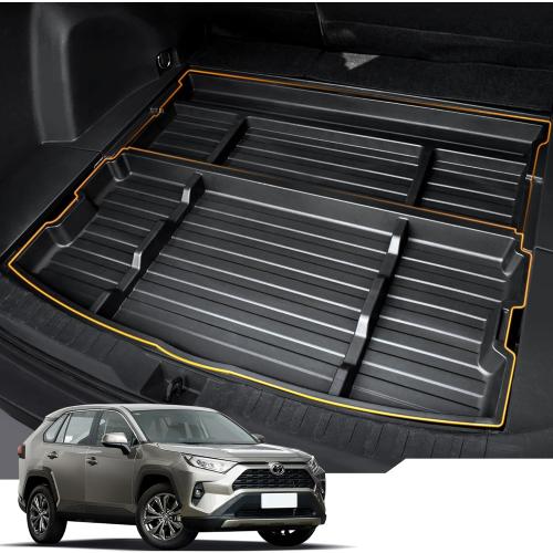 Trunk Hidden Storage Box for 2019-2024 2025 Toyota RAV4 Accessories, SUV Trunk Organizer Insert Cargo Organizer for SUV, Extra Space fits Under Cargo Floor Storage
