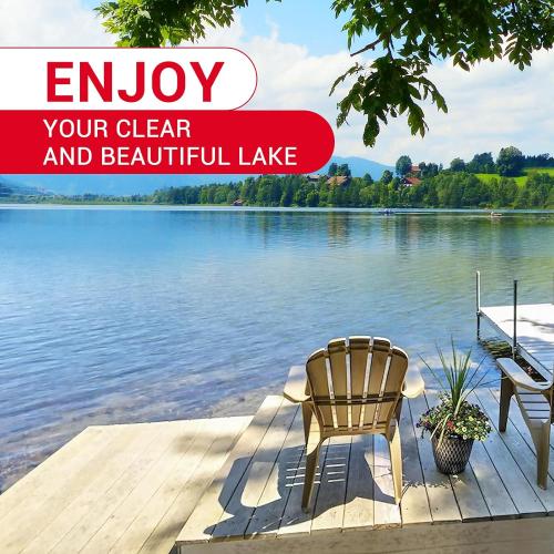 32 Aquatic Weed Rake, No Assembly Required, 8.6 Steel Rod Lake Weed Cutter, One-Piece Welding, Lake Weed Rake for Pond Beach Landscaping, Perfect Tie Hole, 30ft Thicker Rope and Net, Black.