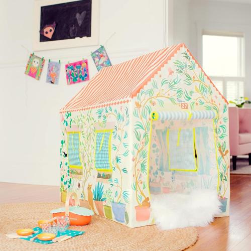 DJECO - Play Tent Play House - Easy Assemble Kids Playhouse - Playing Inside Tent - Quick Assembly for Instant Fun - Engaging Play Space - Encourages Imagination & Adventure