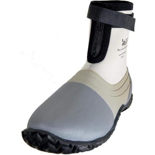 ForEverlast Ray-Guard Reef Wading & Fishing Boots-Hard Soled Vulcanized Rubber Bottom- Lightweight & Waterproof-Unisex-Adults