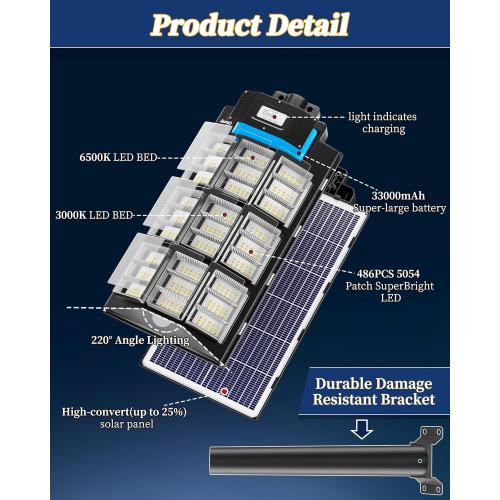 Solar Street Lights Outdoor,Solar Security Flood Lights Parking Lot Light