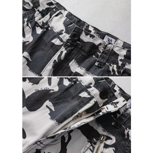 AKARMY Wild Cargo Pants, Casual Work Pants, Military Army Camo Combat Hiking Pants with 8 Pockets(No Belt) (SIZE 30)