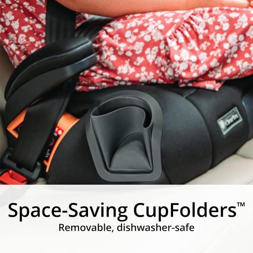 Chicco KidFit ClearTex Plus 2-in-1 Belt-Positioning Booster Car Seat, Backless and High Back Booster Seat, for Children Aged 4 Years and up and 40-100 lbs. | Lilac/Purple