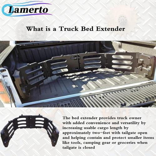 Stowable Truck Bed Extender Kit FL3Z99286A40C Replacement for Ford F150 Raptor Cab Pickup 2015 2016 2017 2018 2019 2020 FL3Z-99286A40-C