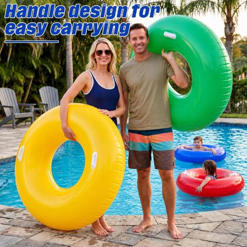 4 Pack Inflatable Pool Floats for Adult ‼️missing yellow and blue‼️