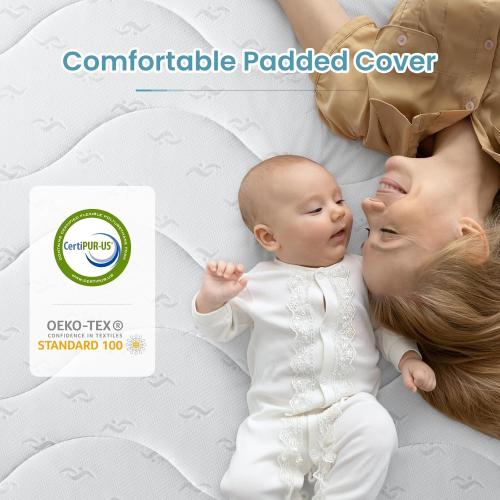 Size Twin Color White and Grey Sleepmax Extra Firm Mattress Topper 3 Inch Twin Size - Firm Mattress Pad Bed Topper for Pain Relief - High Density Foam with Washable Cover - No Odor, CertiPUR-US Certified