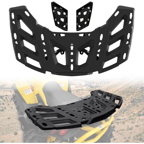 SAUTVS Rear Rack for Can-Am Renegade 500 570 850 1000 R 2012-2020 | Sturdy Platform, Better Load Bearing, HDPE Material, Easy Install, Back Luggage Rack Mount, Replace #715001734