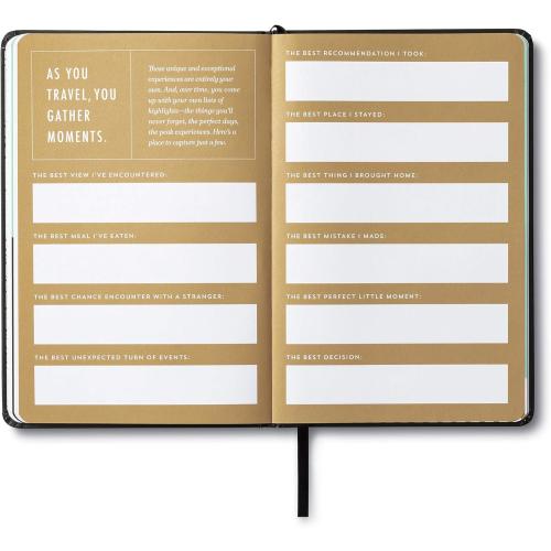 Everywhere You Go: A Guided Travel Journal with Prompts by Compendium