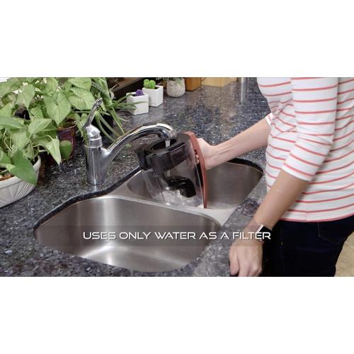 Color Grey Quantum X Upright Water Filter Vacuum for Home — Superior Bagless Vac Cleaner with Water & MicroSilver Filtration to Clean Wet & Dry Messes. Pet, Dog Hair, Toddler Spills on Carpet & Hardwood Floor