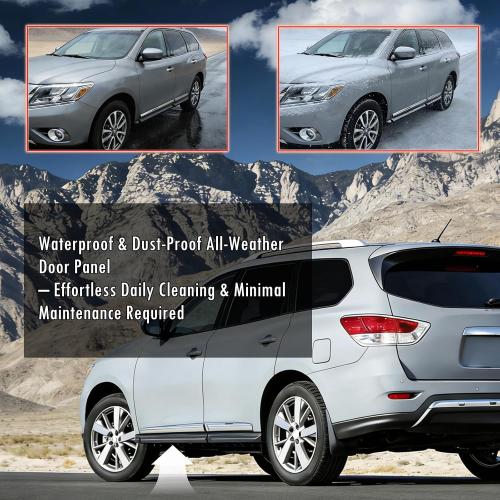 Front Left Driver Side Lower Door Molding Panel Fit for Nissan Pathfinder 2013 2014 2015 2016 for 80877-3KA0A