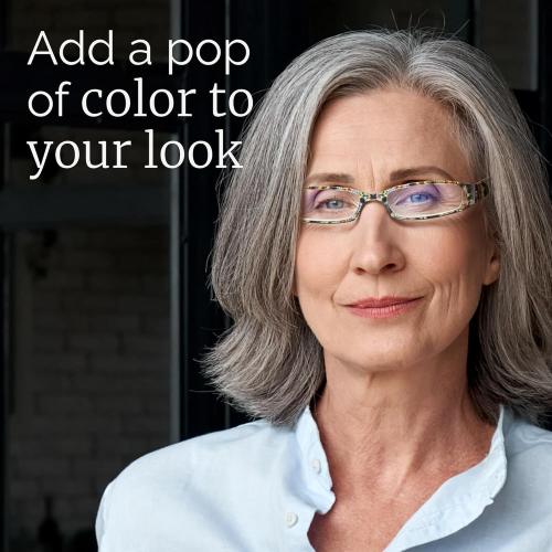 Gaoye 4-Pack Readers for Women, Blue Light Blocking Reading Glasses, Stylish Reading Glasses for Women in 4 Patterns